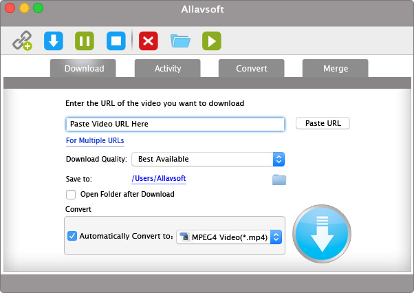 Grooveshark Downloader Mac version - Allavsoft for Mac