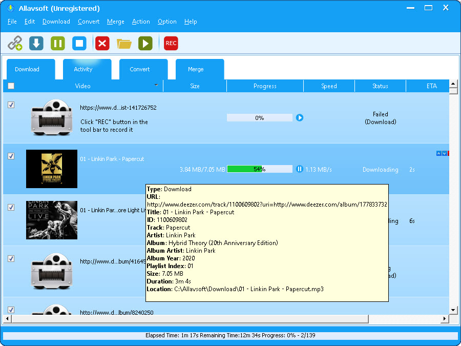 Deezer Playlist Downloader: Download Music from Deezer to MP3, FLAC